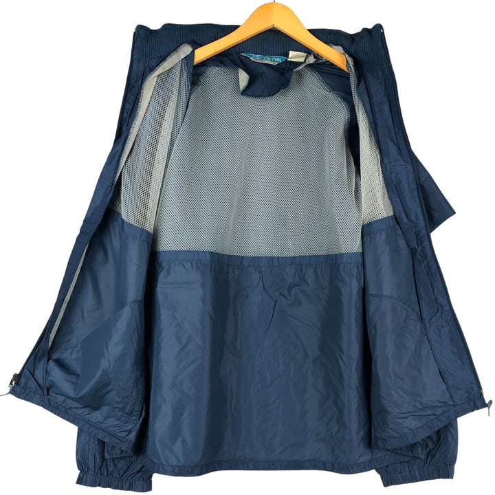 Vintage 1980'S WOOLRICH TETON nylon jacket, men's size XL unclear navy blue type Vintage Second Hand