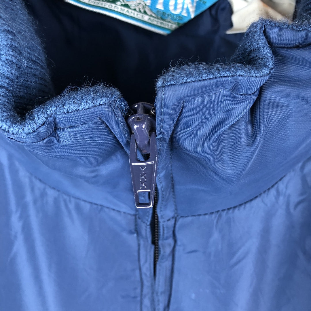 Vintage 1980'S WOOLRICH TETON nylon jacket, men's size XL unclear navy blue type Vintage Second Hand