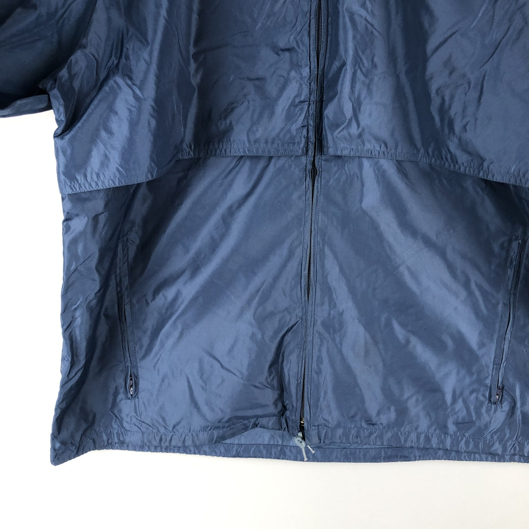 Vintage 1980'S WOOLRICH TETON nylon jacket, men's size XL unclear navy blue type Vintage Second Hand
