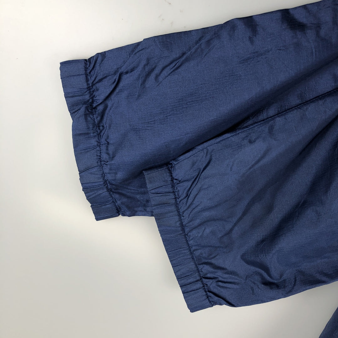 Vintage 80s-90'S Eddie Bauer black tag ripstop nylon jacket, men's size XL Nylon navy blue type Vintage Second Hand