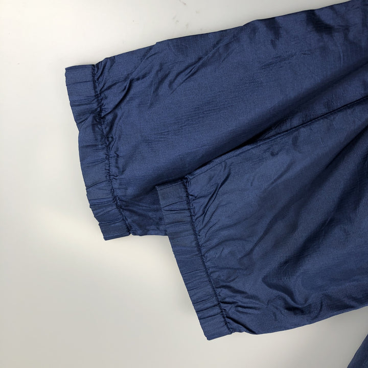 Vintage 80s-90'S Eddie Bauer black tag ripstop nylon jacket, men's size XL Nylon navy blue type Vintage Second Hand