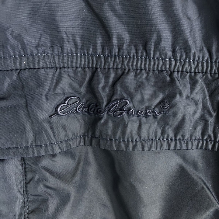 Eddie Bauer nylon jacket, men's size L Nylon navy blue type Vintage Second Hand