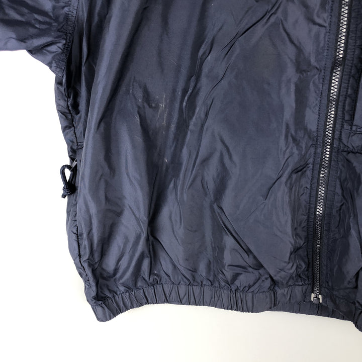 Eddie Bauer nylon jacket, men's size L Nylon navy blue type Vintage Second Hand