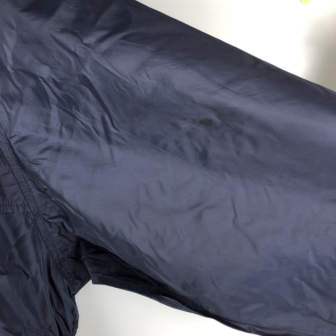 Eddie Bauer nylon jacket, men's size L Nylon navy blue type Vintage Second Hand