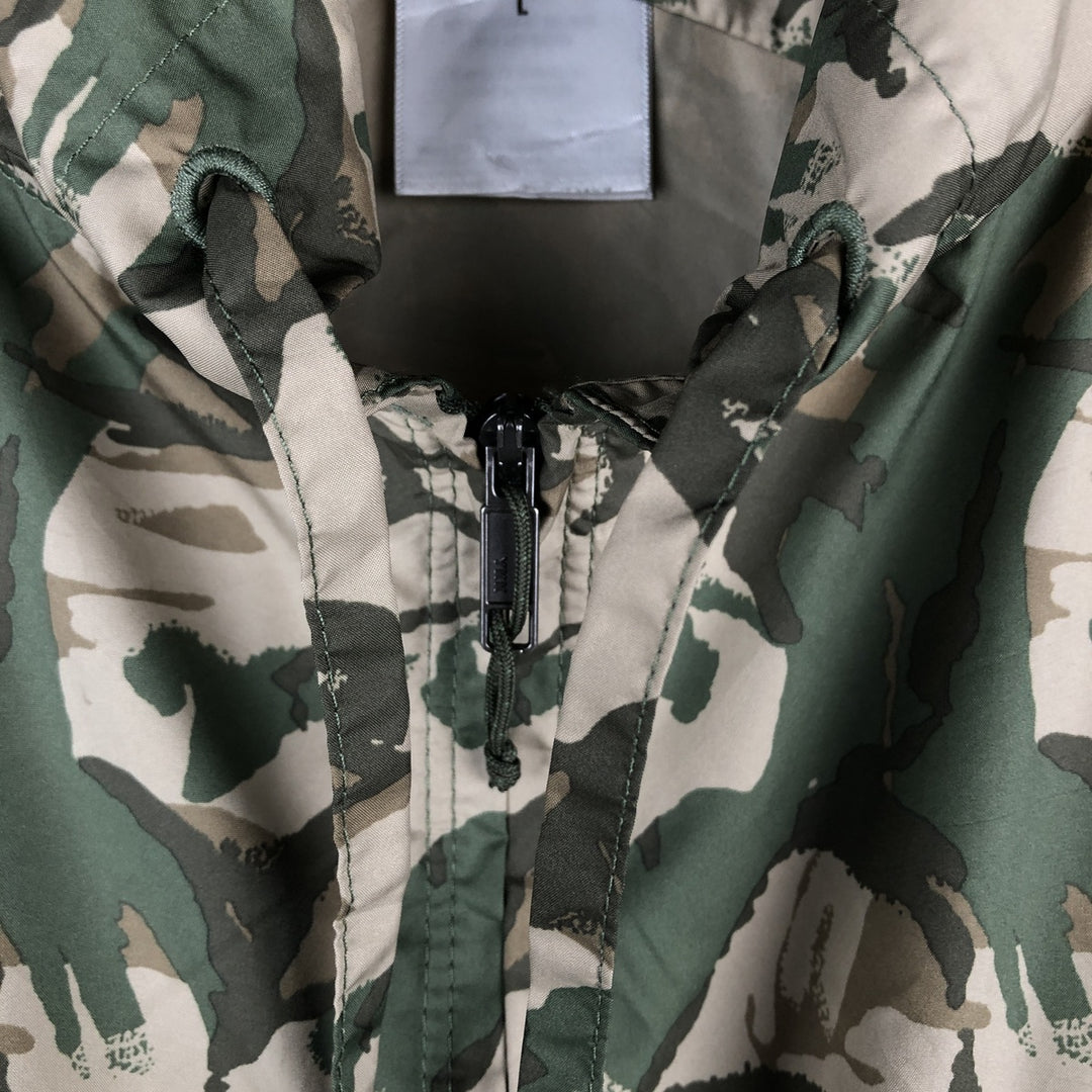 Patagonia Variable Hoody 27235SP15 Camouflage Pattern Hooded Windbreaker, Men's Size L polyester Khaki type Vintage Second Hand