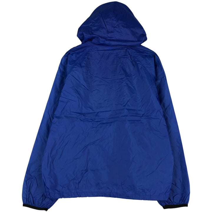 Vintage 1990'S Sierra Designs hooded windbreaker with triple-tree tag, size L, men's unclear blue type Vintage Second Hand