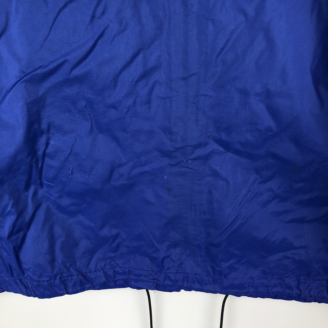 Vintage 1990'S Sierra Designs hooded windbreaker with triple-tree tag, size L, men's unclear blue type Vintage Second Hand