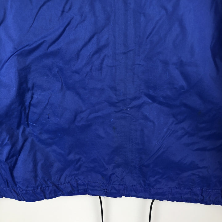 Vintage 1990'S Sierra Designs hooded windbreaker with triple-tree tag, size L, men's unclear blue type Vintage Second Hand