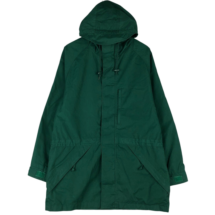 80s-90'S Eddie Bauer Black Tag Mountain Parka Shell Jacket Men's M Size Vintage polyester green type Vintage Second Hand
