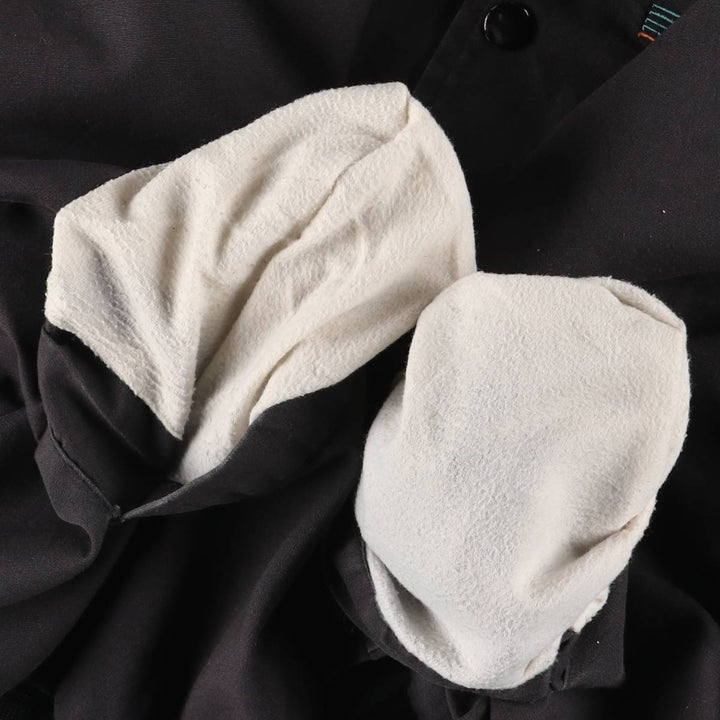 Vintage 90'S Hartwell Varsity Jacket with Back Logo and Cotton Buttons, Men's Size XL unclear black type Vintage Second Hand