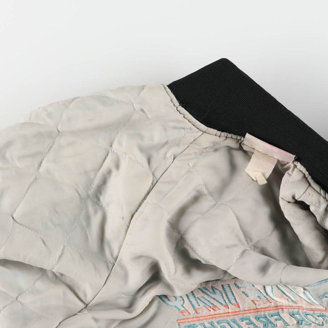 Vintage 90'S Hartwell Varsity Jacket with Back Logo and Cotton Buttons, Men's Size XL unclear black type Vintage Second Hand