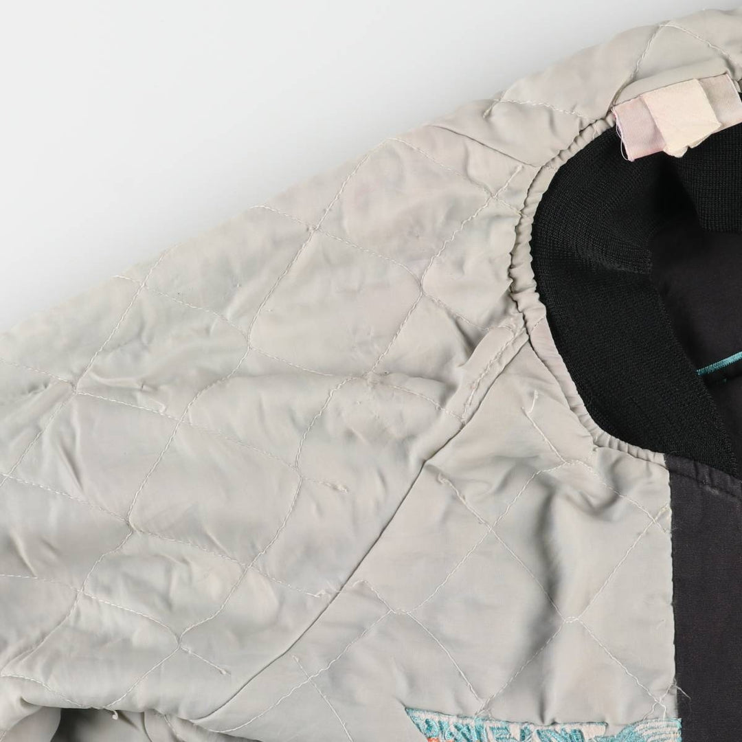 Vintage 90'S Hartwell Varsity Jacket with Back Logo and Cotton Buttons, Men's Size XL unclear black type Vintage Second Hand