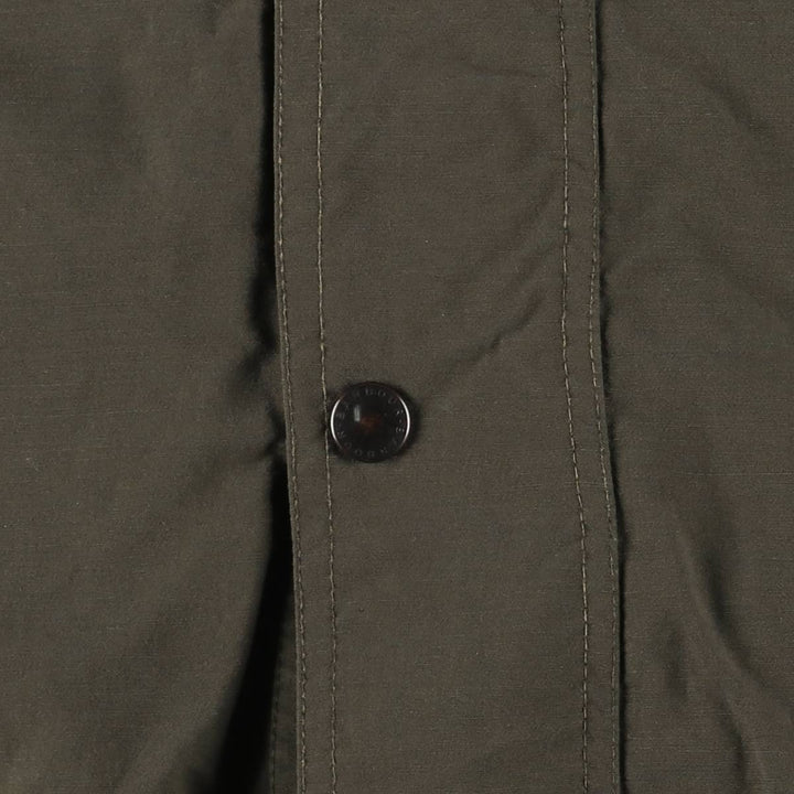 Vintage 1980s-1990'S Barbour 3 Warrant Nylon Jacket, Made in England, Men's Size Medium Nylon Khaki type Vintage Second Hand