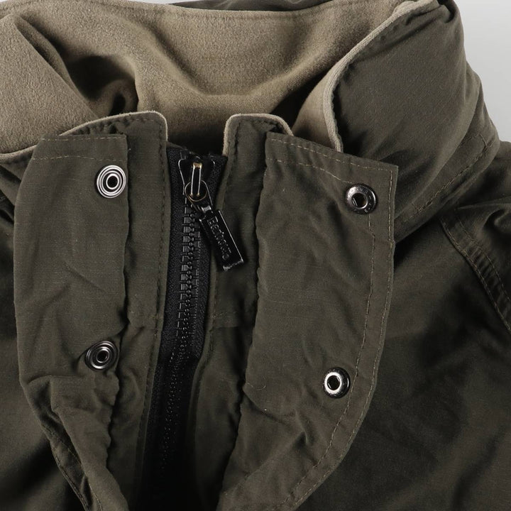 Vintage 1980s-1990'S Barbour 3 Warrant Nylon Jacket, Made in England, Men's Size Medium Nylon Khaki type Vintage Second Hand
