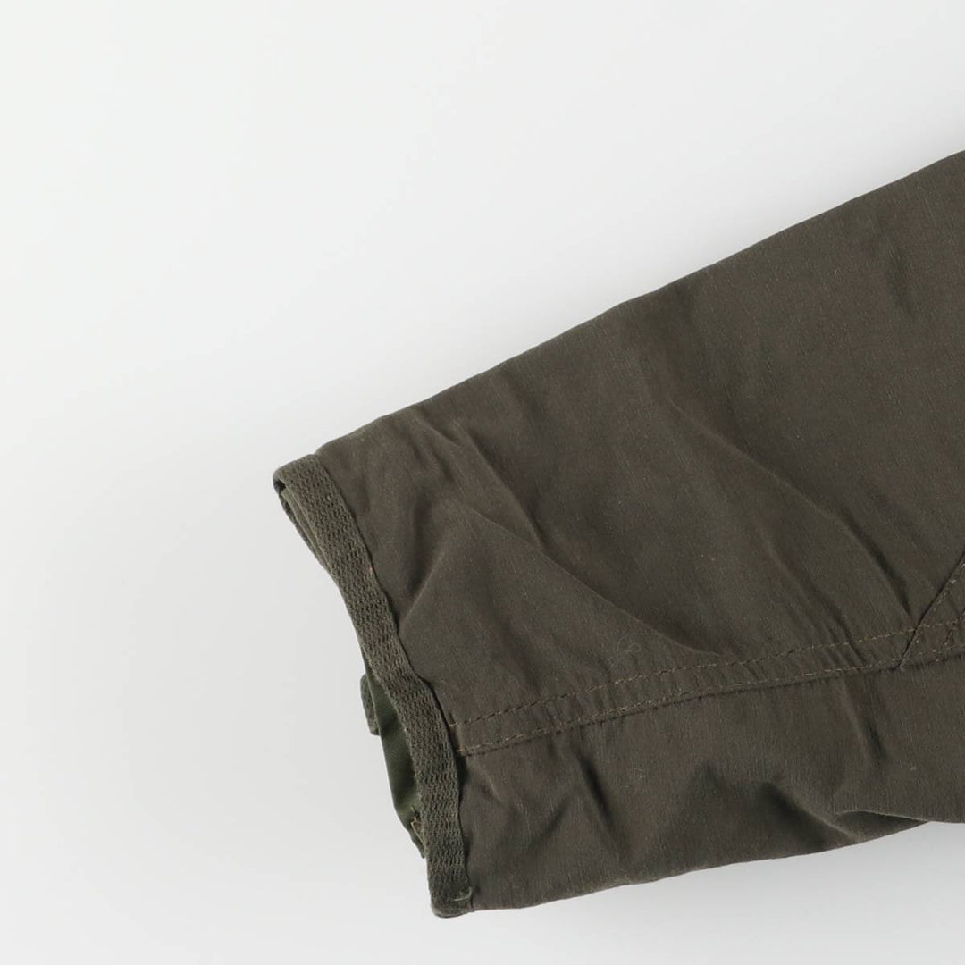 Vintage 1980s-1990'S Barbour 3 Warrant Nylon Jacket, Made in England, Men's Size Medium Nylon Khaki type Vintage Second Hand