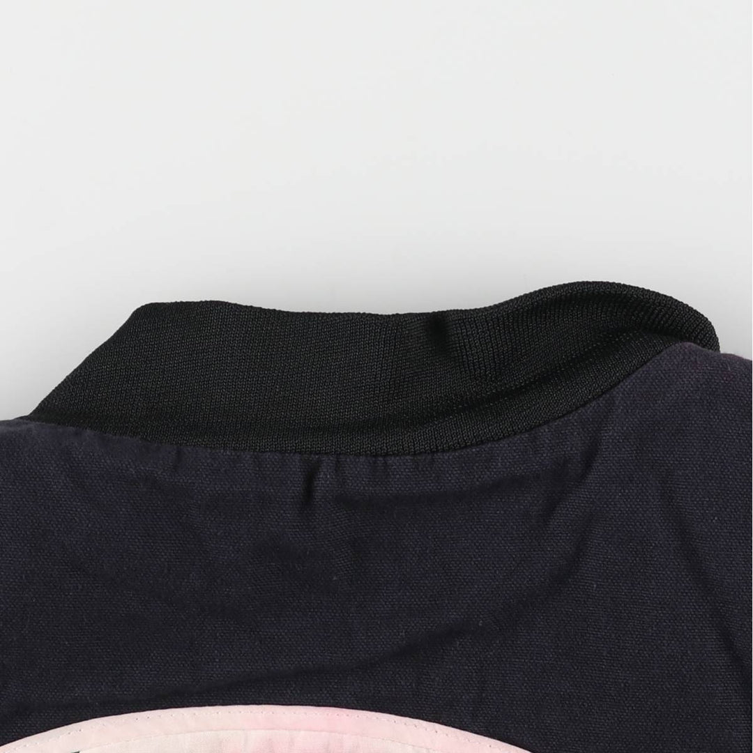 Vintage 90'S MOTO WEAR FAST BY FERRACCI Racing Jacket with Back Logo, Made in USA, Men's XXL cotton black type Vintage Second Hand