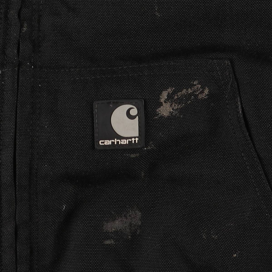 2000'S Carhartt Active Jacket, Padded Parka, Puffer Jacket, Men's XL Nylon black type Vintage Second Hand
