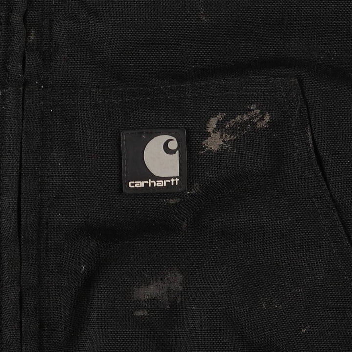 2000'S Carhartt Active Jacket, Padded Parka, Puffer Jacket, Men's XL Nylon black type Vintage Second Hand