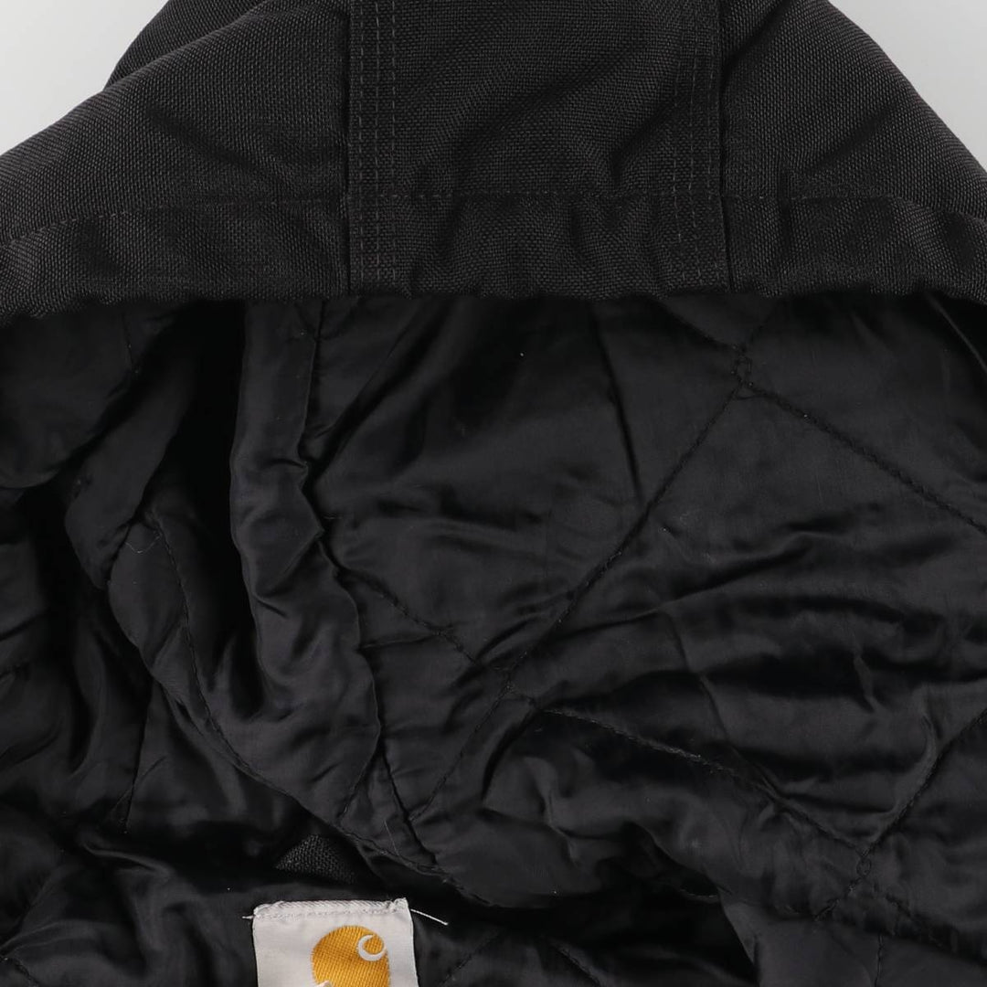 2000'S Carhartt Active Jacket, Padded Parka, Puffer Jacket, Men's XL Nylon black type Vintage Second Hand