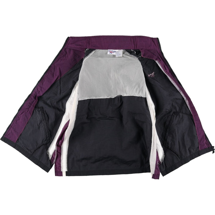 90'S Reebok padded nylon jacket, men's size M, vintage Nylon black type Vintage Second Hand