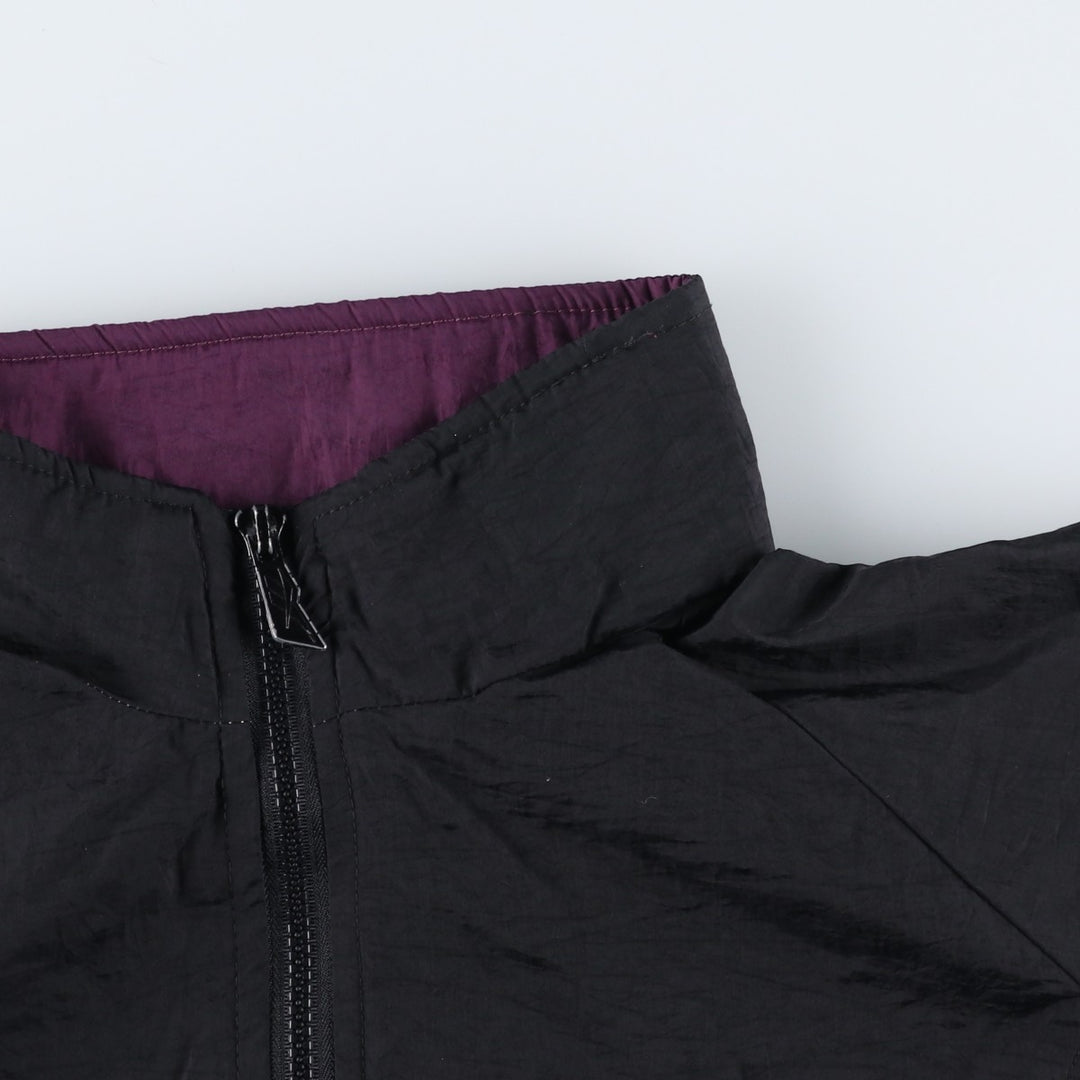 90'S Reebok padded nylon jacket, men's size M, vintage Nylon black type Vintage Second Hand