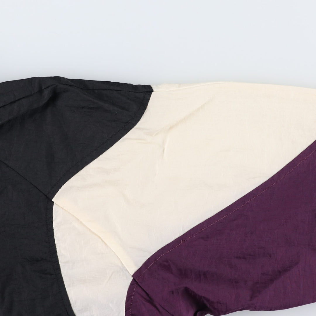 90'S Reebok padded nylon jacket, men's size M, vintage Nylon black type Vintage Second Hand