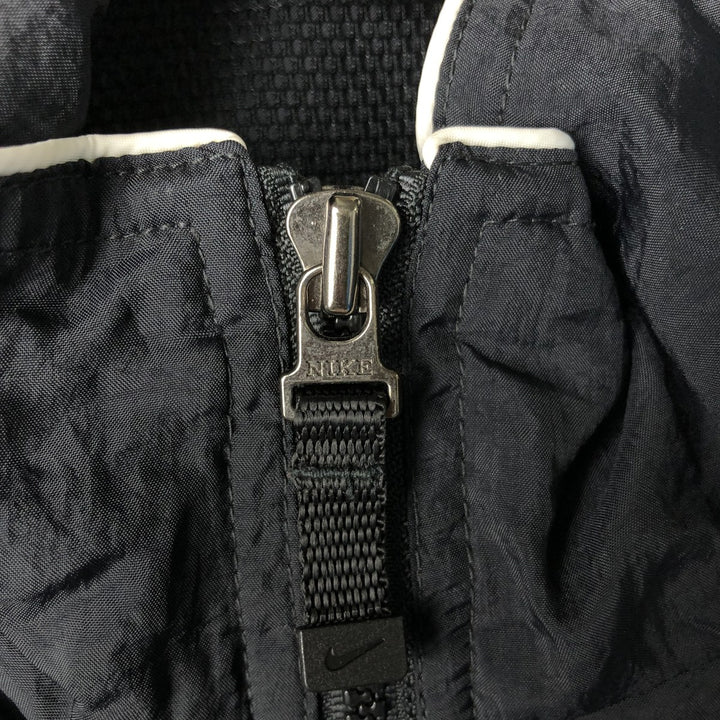 90'S Nike NIKE Back Logo Nylon Jacket Men's XL Size Vintage Nylon Navy blue Vintage Second Hand