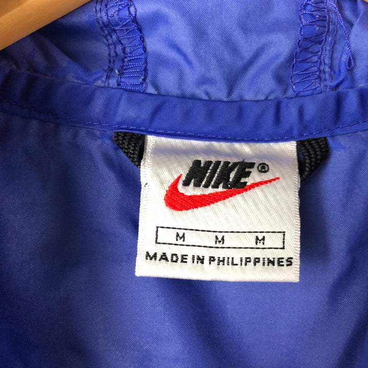 90'S Nike Anorak Parka, Men's Medium, Vintage Nylon Purple type blue-purple Vintage Second Hand