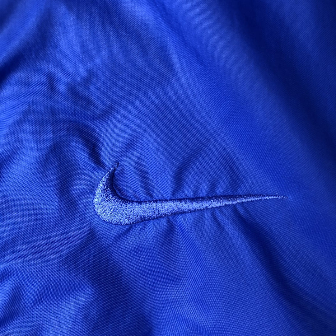 90'S Nike Anorak Parka, Men's Medium, Vintage Nylon Purple type blue-purple Vintage Second Hand