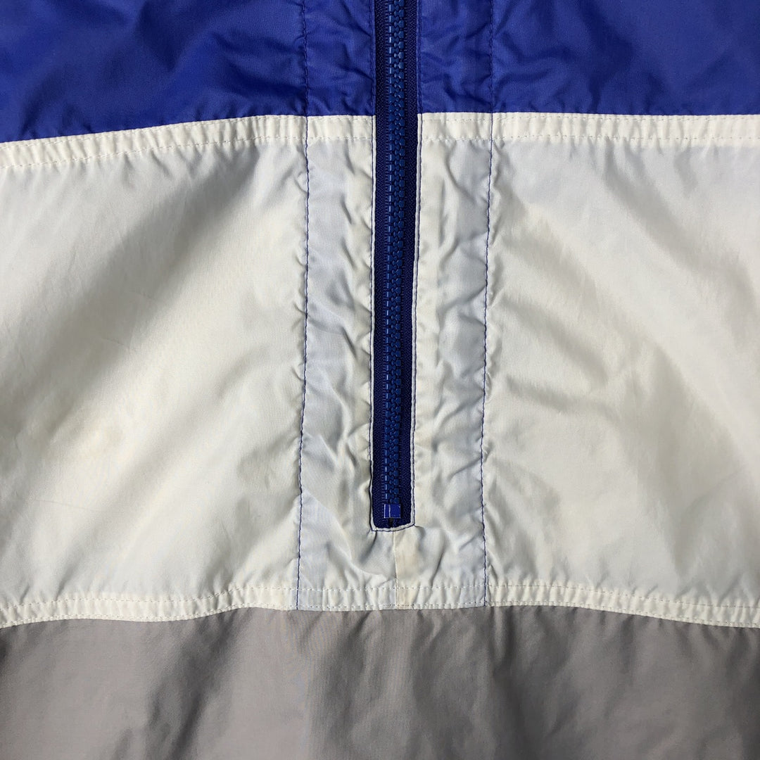 90'S Nike Anorak Parka, Men's Medium, Vintage Nylon Purple type blue-purple Vintage Second Hand