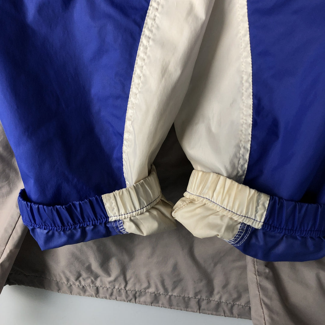 90'S Nike Anorak Parka, Men's Medium, Vintage Nylon Purple type blue-purple Vintage Second Hand