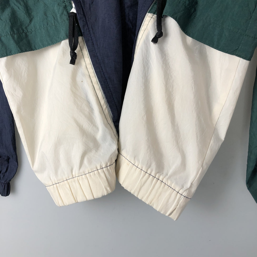 90'S Nike NIKE Back Logo Nylon Jacket Men's XL Size Vintage Nylon navy blue type Vintage Second Hand