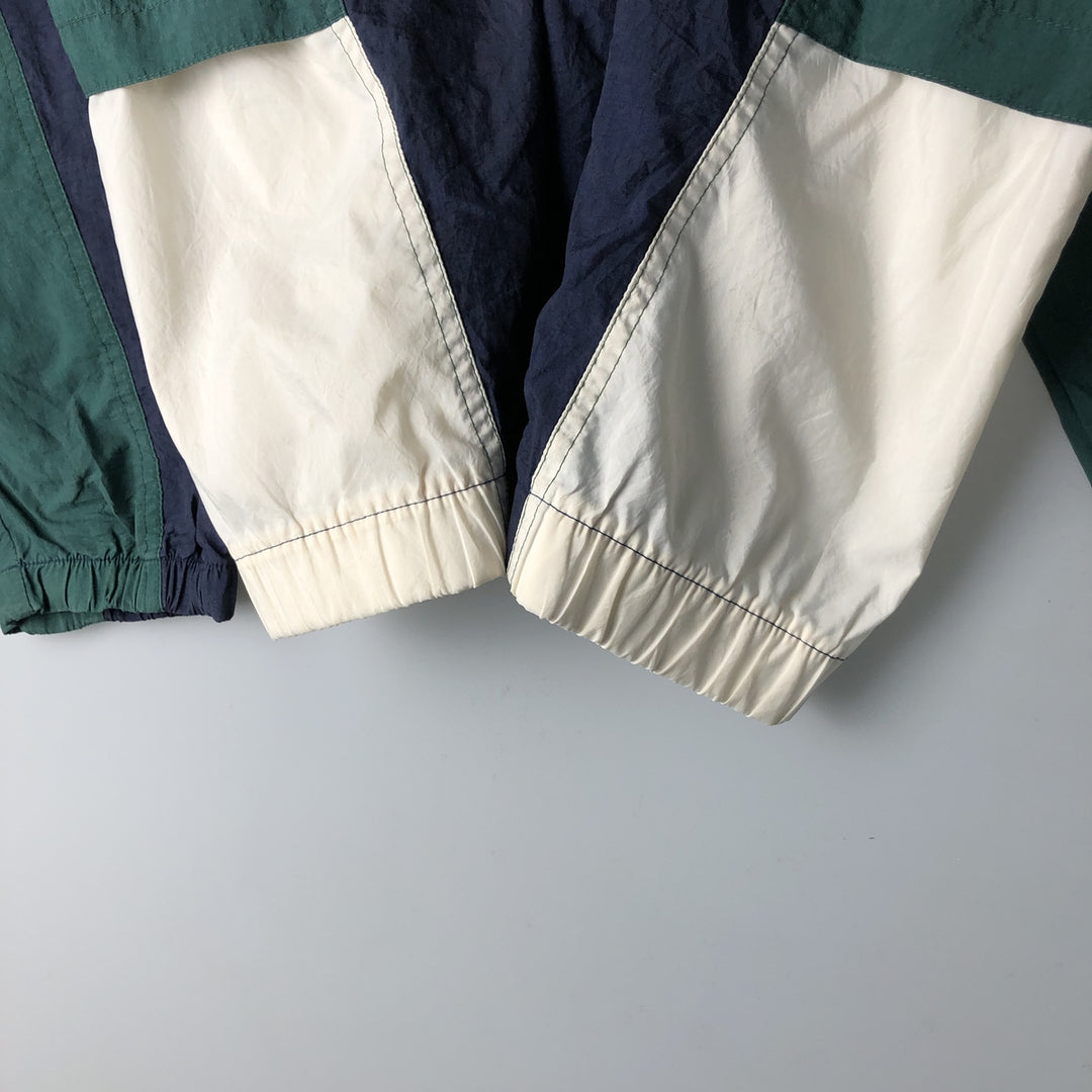 90'S Nike NIKE Back Logo Nylon Jacket Men's XL Size Vintage Nylon navy blue type Vintage Second Hand