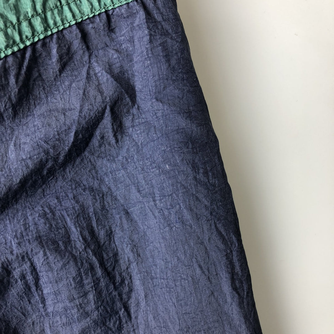 90'S Nike NIKE Back Logo Nylon Jacket Men's XL Size Vintage Nylon navy blue type Vintage Second Hand