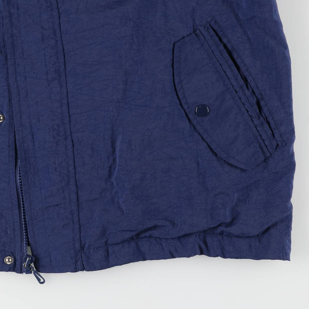 90'S Nike Back Logo Windbreaker Men's L Size Vintage polyester navy blue type Vintage Second Hand