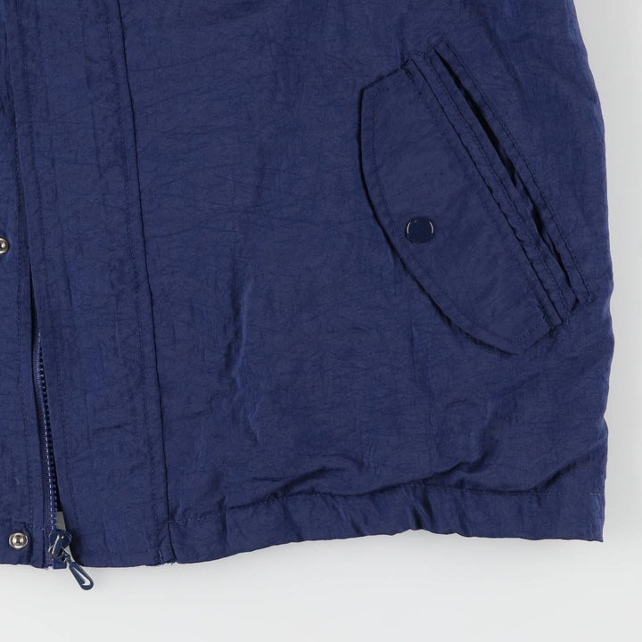 90'S Nike Back Logo Windbreaker Men's L Size Vintage polyester navy blue type Vintage Second Hand