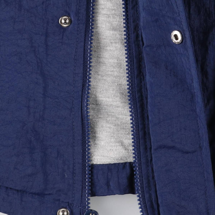90'S Nike Back Logo Windbreaker Men's L Size Vintage polyester navy blue type Vintage Second Hand