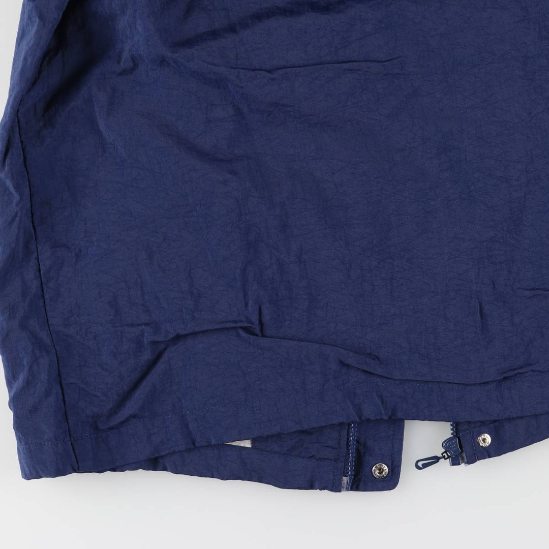 90'S Nike Back Logo Windbreaker Men's L Size Vintage polyester navy blue type Vintage Second Hand
