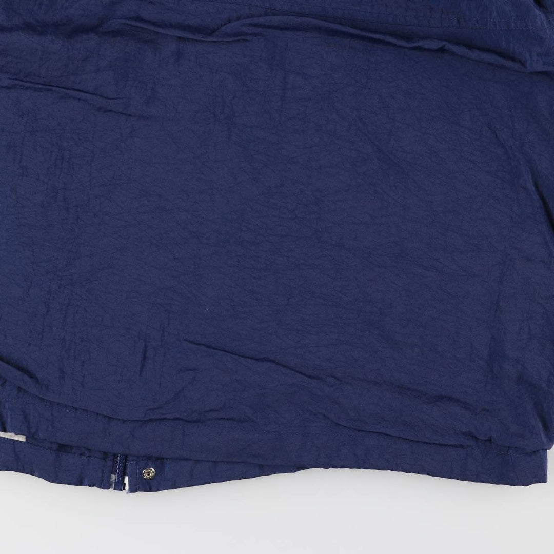 90'S Nike Back Logo Windbreaker Men's L Size Vintage polyester navy blue type Vintage Second Hand