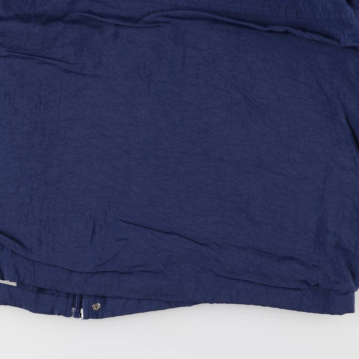 90'S Nike Back Logo Windbreaker Men's L Size Vintage polyester navy blue type Vintage Second Hand