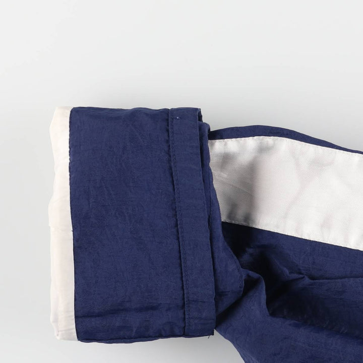 90'S Nike Back Logo Windbreaker Men's L Size Vintage polyester navy blue type Vintage Second Hand