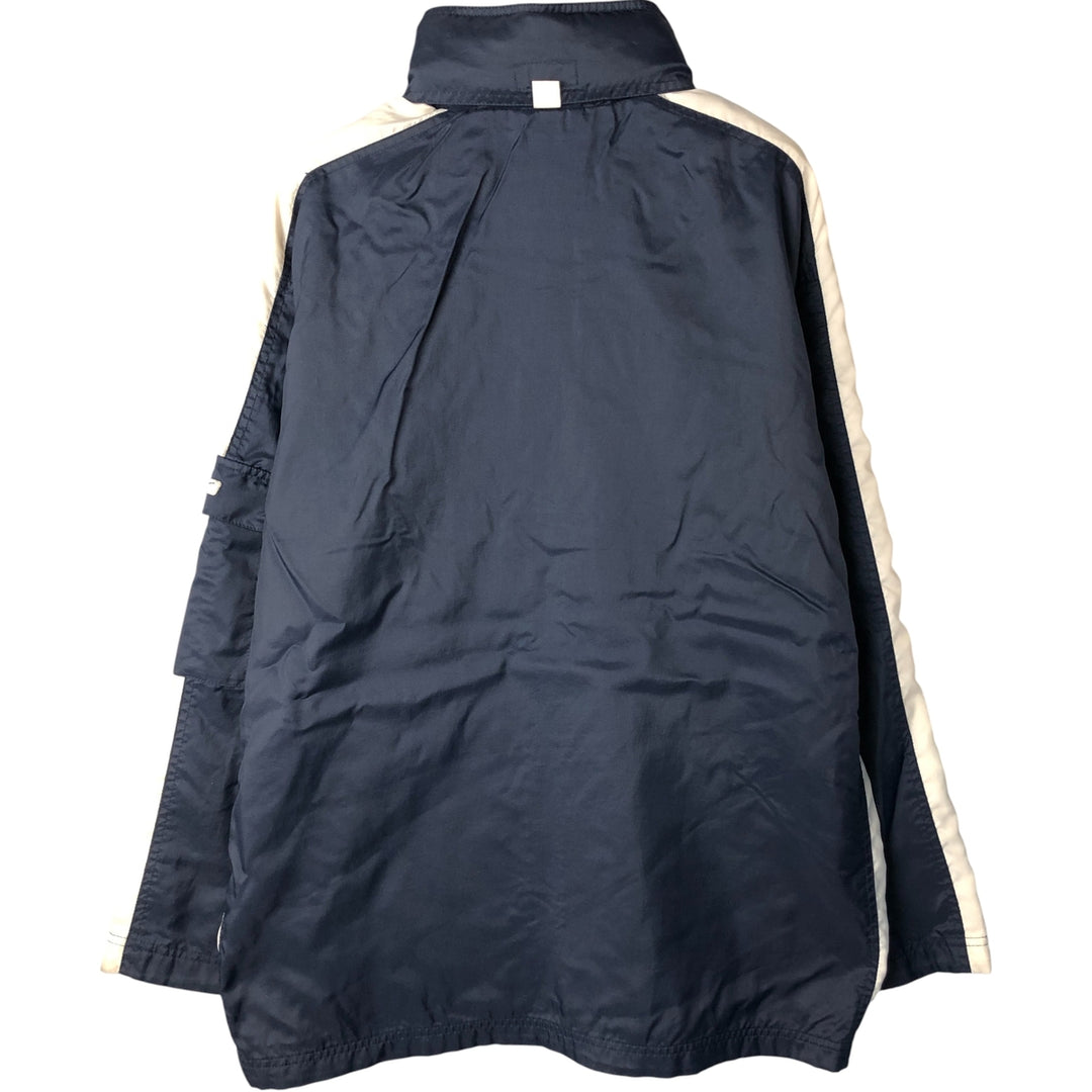 90'S Nike NIKE Nylon Jacket Men's Size L Vintage polyester navy blue type Vintage Second Hand