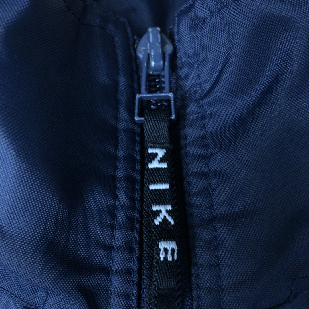 90'S Nike NIKE Nylon Jacket Men's Size L Vintage polyester navy blue type Vintage Second Hand