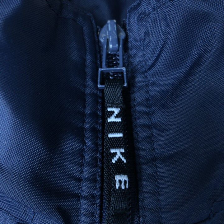 90'S Nike NIKE Nylon Jacket Men's Size L Vintage polyester navy blue type Vintage Second Hand