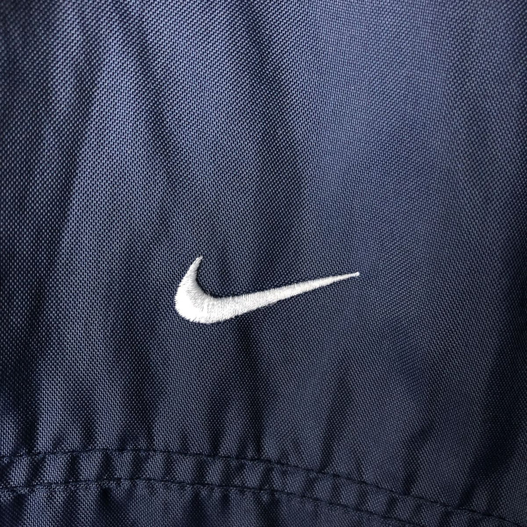 90'S Nike NIKE Nylon Jacket Men's Size L Vintage polyester navy blue type Vintage Second Hand