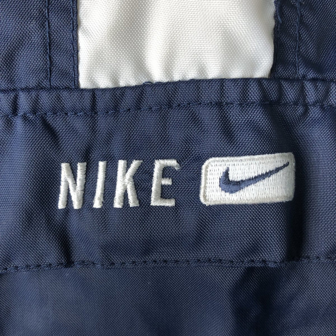 90'S Nike NIKE Nylon Jacket Men's Size L Vintage polyester navy blue type Vintage Second Hand