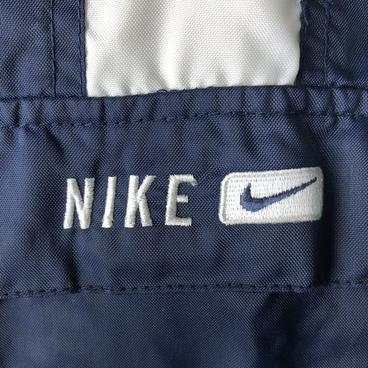 90'S Nike NIKE Nylon Jacket Men's Size L Vintage polyester navy blue type Vintage Second Hand