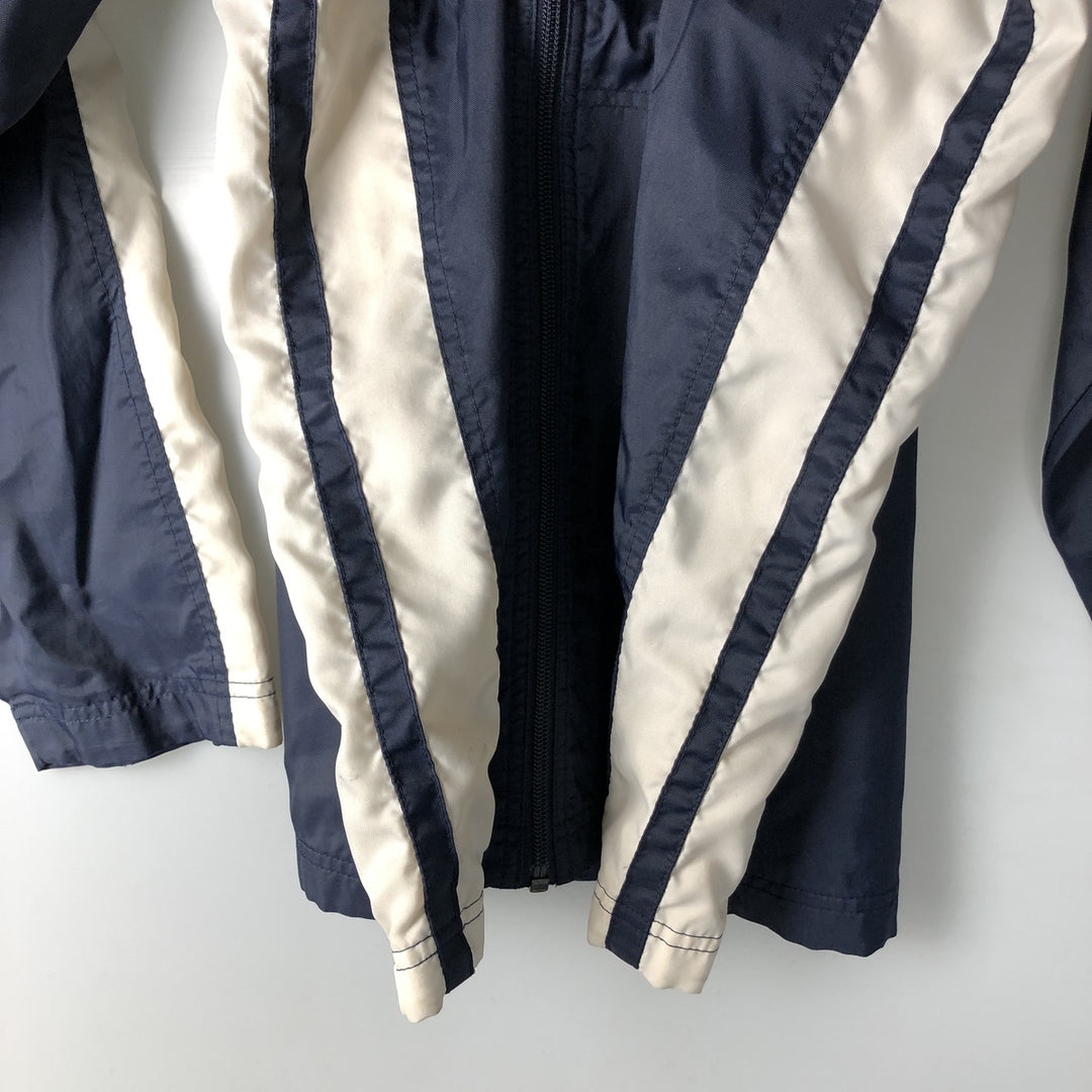 90'S Nike NIKE Nylon Jacket Men's Size L Vintage polyester navy blue type Vintage Second Hand