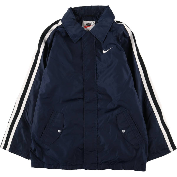 90'S Nike NIKE Nylon Jacket Men's M Size Vintage Nylon navy blue type Vintage Second Hand