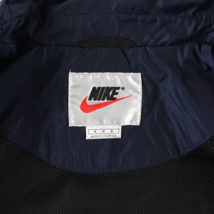 90'S Nike NIKE Nylon Jacket Men's M Size Vintage Nylon navy blue type Vintage Second Hand